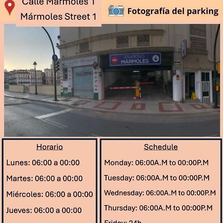 3 Rooms Con Parking San Juan Málaga Eksteriør billede